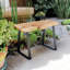 Banc en bois Cothren