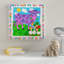 « i never never a never cow a », reproduction d’art sur toile mauve-32713007