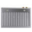 36 in. 900 CFM Ducted Under Cabinet Range Hood in Stainless Steel with Gold Accents and Digital Controls
