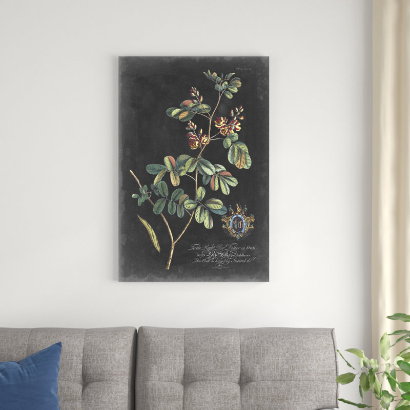 Dramatique royal botanique IV, H 36 po x l 24 po x P 1,25 po