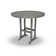 Nautical Trestle  Round Bar Table