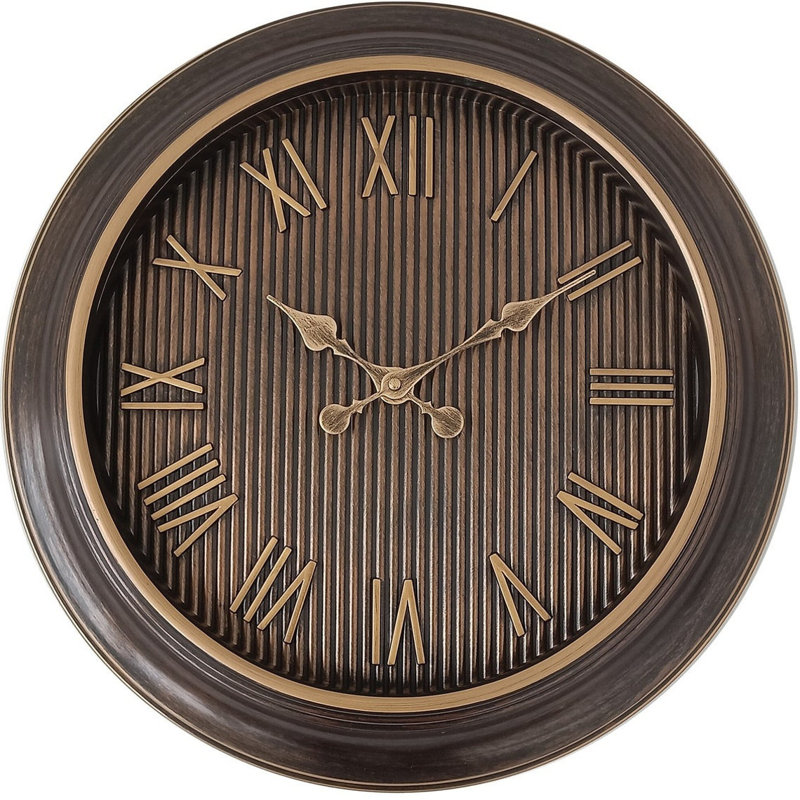 Horloge murale Grena, gris