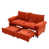 Velours orange est en rupture de stock
