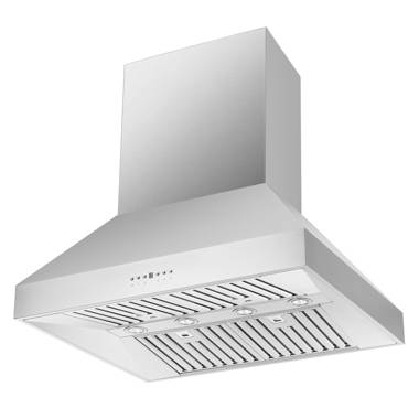 Proline Range Hoods 36 Ducted Island Range Hood ProVI.36