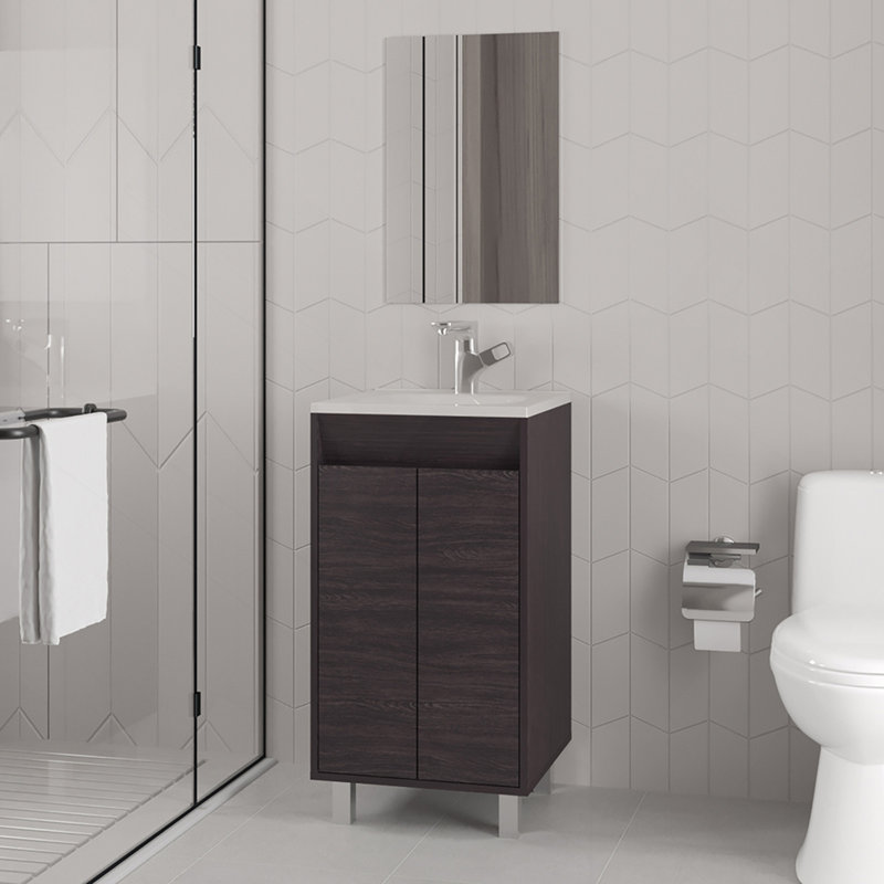 Summit Summit Nova, noir, salle de bain, Noir