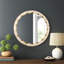 Mardi Bone Convex Wall Mirror