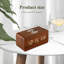 Digital Wood Electric Alarm Tabletop Clock-923765714