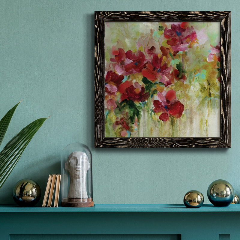 «Happy Fall», art textuel sur toile, H 20 po x l 20 po x P 1,5 po, Cadre noir