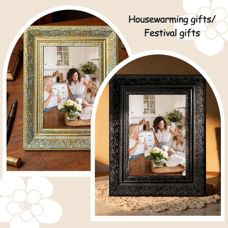 Picture Frame, Black, 3, 11" W x 14" H
