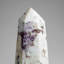 Véritable rubis poli à pointe de quartz de Madagascar (1,5 lb)