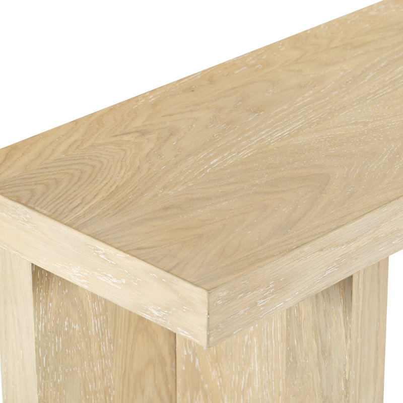 Console Claramay, Natural Cerused Oak
