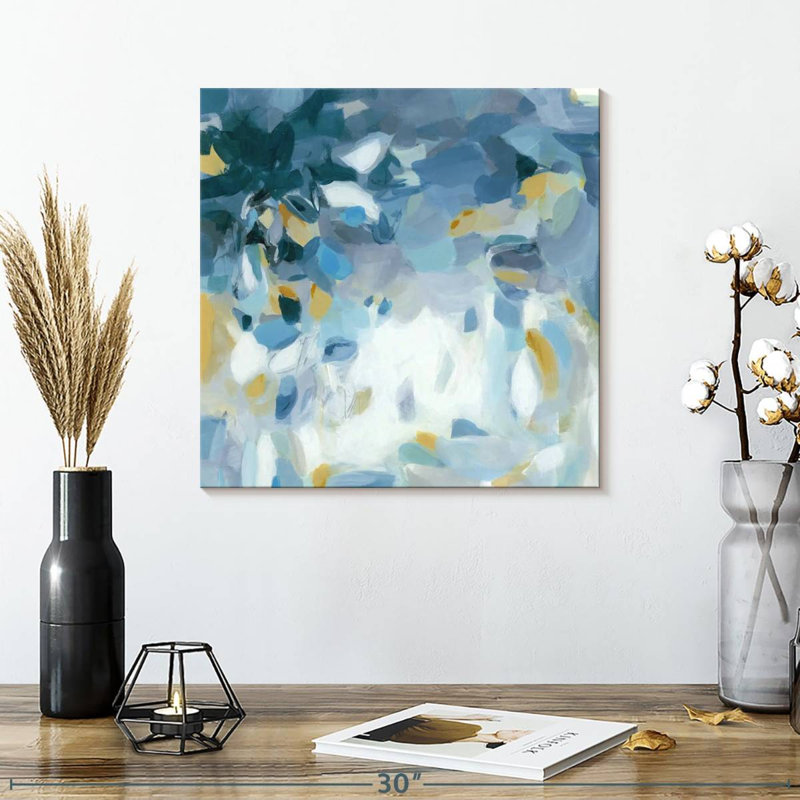Perfect Summer Blues, 16" H x 16" W