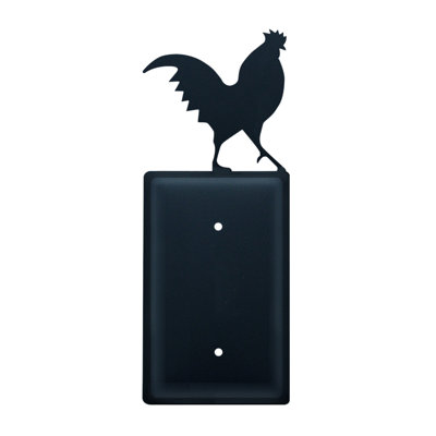 Rooster 1-Gang Blank Wall Plate