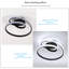 Carmelitta Acrylic LED Flush Mount-1139726652