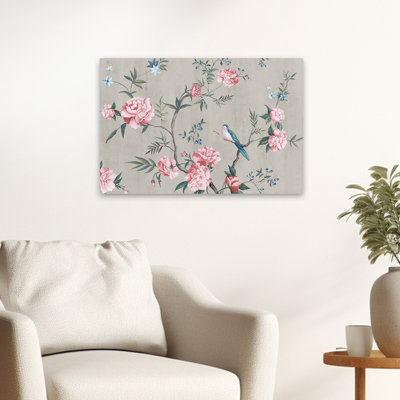 Plantes, fleurs, oiseaux, animaux, rossignol, art mural