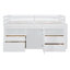 Lit mezzanine avec 4 tiroirs Kellsey