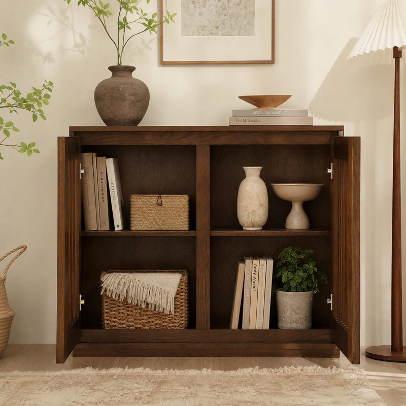 Buffet Mid-Century, Noyer