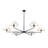 Ryckman 6 - Light Steel Dimmable Classic / Traditional Chandelier-866487524