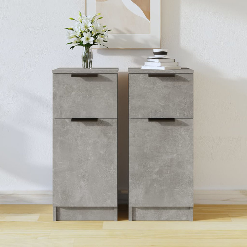 Johnalyn End Table, Concrete Grey