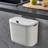 Plastic Manual Lift Waste Basket-72671264