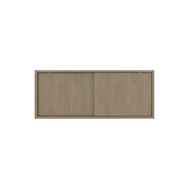 Armoire de rangement murale large de 32 pouces avec portes coulissantes Note, option de rangement mural compact pour l'organisation de la chambre à coucher, du bureau, du salon ou du garage