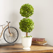 Artificial Boxwood Topiary Ball / Indoor Outdoor Artificial Plant Ball –  Arttoreal