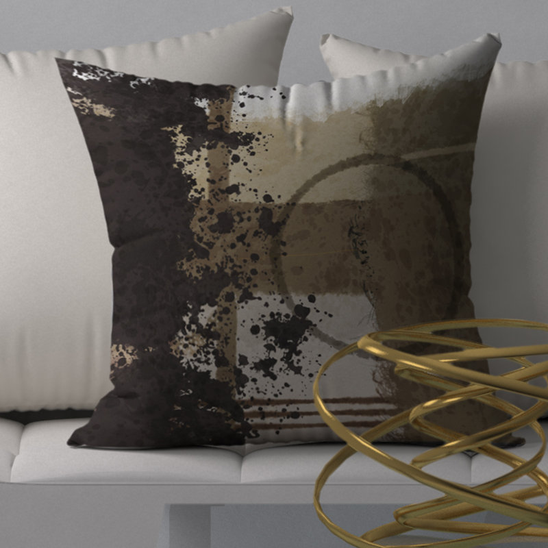 Housse de coussin carrée Plum, 20 po X 20 po
