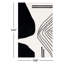 Tapis ivoire / noir Felipe-70712250