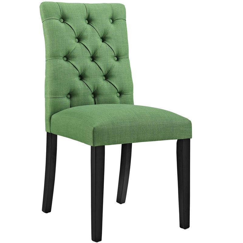 Modway Copper Grove Trilj Vinyl Dining Chair, Green