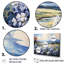 «Blue Bonnets Charm In Mountain Scenery» - ensemble d'art mural sur toile Blue Bonnets-107739840-107739841