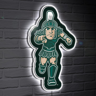 Décoration mascotte DEL Michigan State University