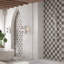 Istanbul Star with Cross 6 In. X 12 In. Porcelain Floor And Wall Tile Kit-1451363409