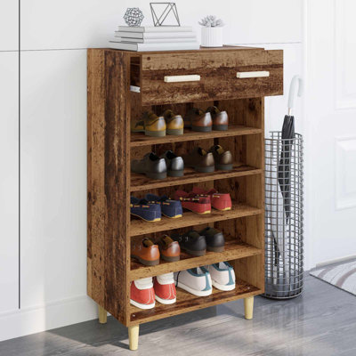 10 Pair Shoe Storage Cabinet