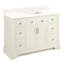 Claudia 48" Mahogany Single Basin Vanity Set with Cabinet, Vanity Top-1085126298-1084937049-1085126302
