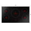 Plaque de cuisson à induction 36 po à 5 éléments avec commande tactile, noir