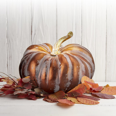9"  Autumn Pumpkin