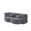 Canapé-lit moderne convertible en tissu Teddy-129864658
