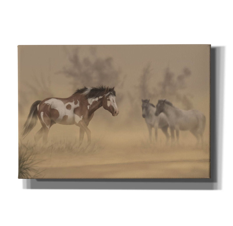 «Misty River 2» par Gordon Semmens, H 18 po x l 26 po x P 0,75 po