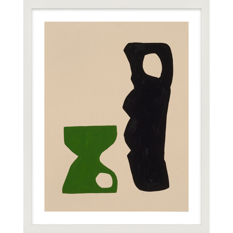 The Conversation Print by Michael Kempen, 20" H x 16" W x 1.25" D, White