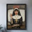 «Black», encadré noir, avant-gardiste, tigre, art mural, impression de style rétro-1025223497