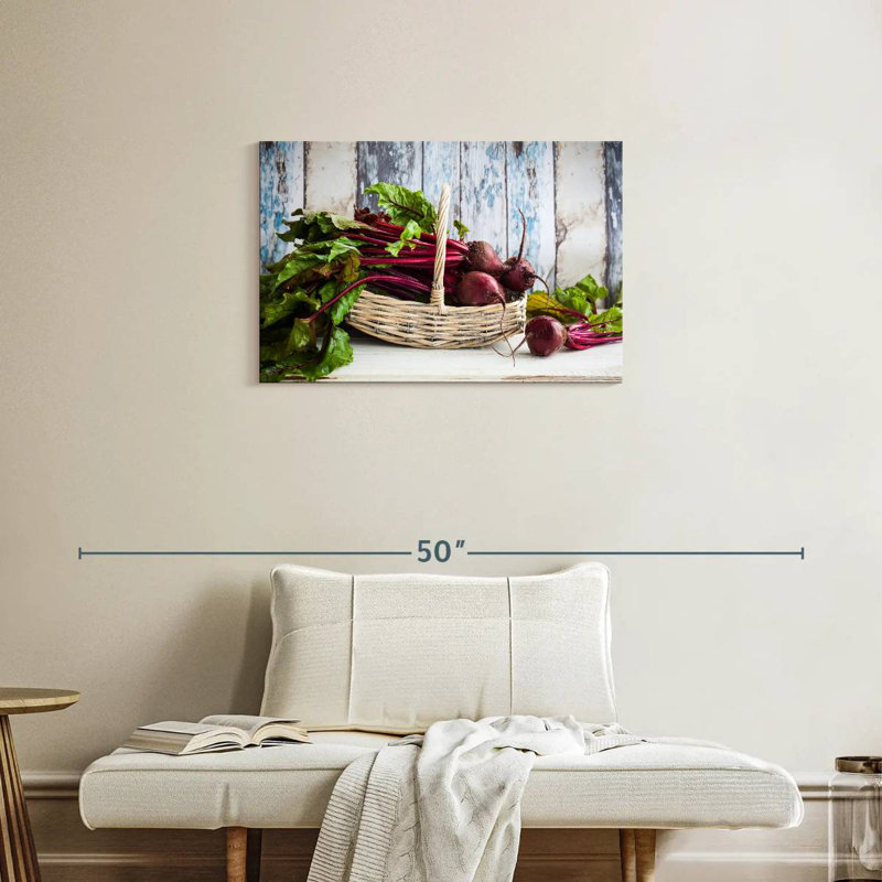 Yarlin Beetroot, 20" H x 30" W
