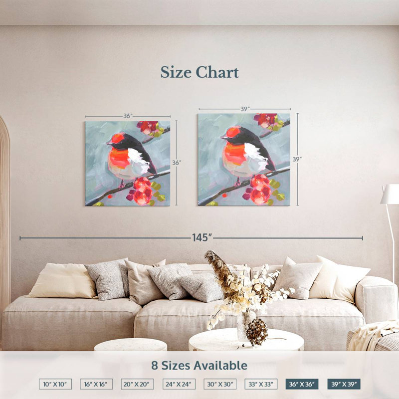 Brampt Brushstroke Bird I