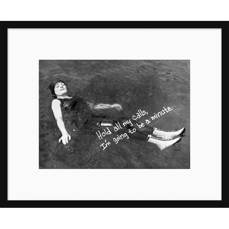 Reclining Print by Mat Sanders