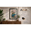 Elephant in Bloom Botanical - Framed Print-527666511-527666614
