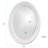 Cardale Solid Wood Oval Mirror-1267619738