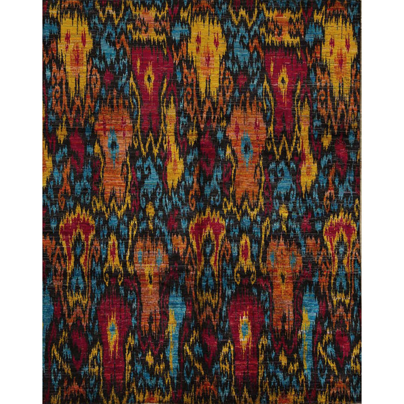 Ikatville Silk Ikat Area Rug
