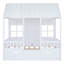 Lit double en bois avec lit gigogne simple, conception durable et imaginative pour les chambres d'enfants-1477698342