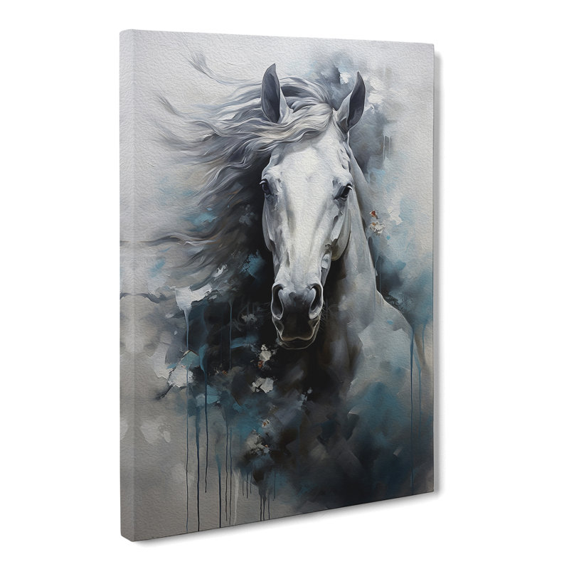 Horse Contemporary - Print, 76cm H x 50cm W x 3cm D