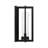 Metal and Glass Wall Light