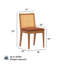 Chaise de salle à manger Elio-1353853280